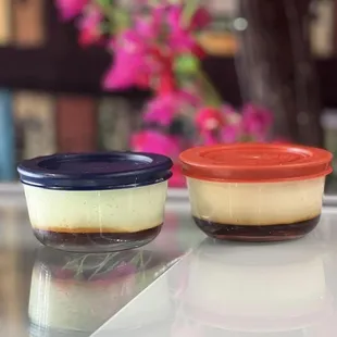 Pandan Flan / Regular Flan