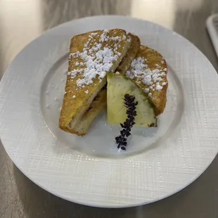 PB &amp; J Stuffed French Toast
