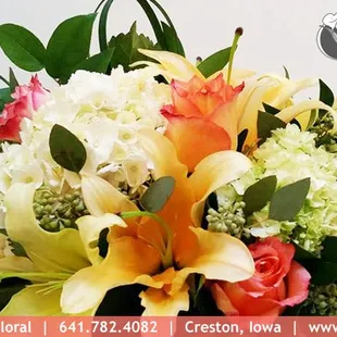 Teresa's Fine Floral in Creston, Iowa offers creative, unique arrangements for any occasion - from the freshest flowers of the season. #love