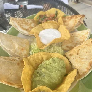Quesadilla sampler