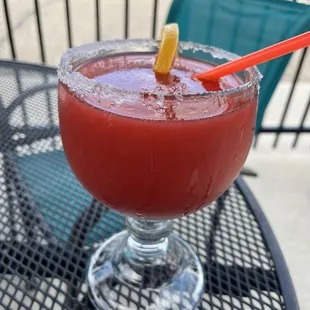 Frozen strawberry medium margarita