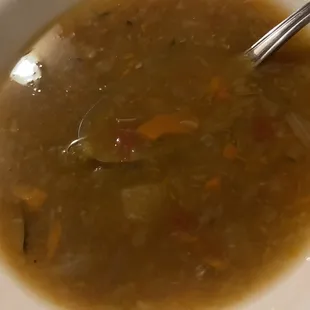 Minestrone soup