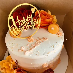 a birthday cake