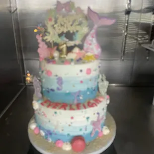 Mermaid cake