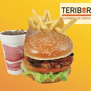 Our Teriburger Combo!