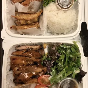 Today&apos;s special, chicken teriyaki combo for 8.99! Great deal and yummy!