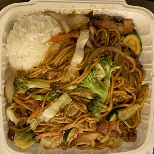 Chicken Yakisoba - enough for two people?!?!