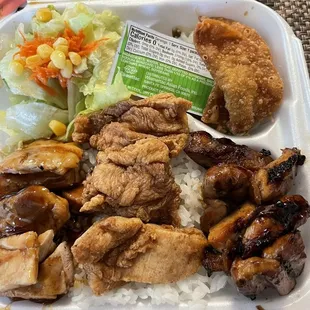 Three chicken combo