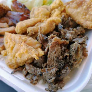 Beef has a good marinade, might get this just by itself next time.