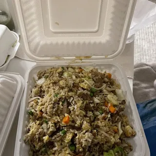 Beef Fried Rice Stir Fried