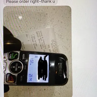 Pictures of his harassing texts.