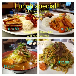 Lunch special at T&amp;N