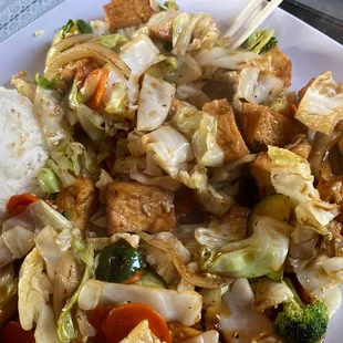 Tofu stir fry