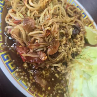 Papaya salad extra extra spicy