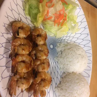 Shrimp teriyaki