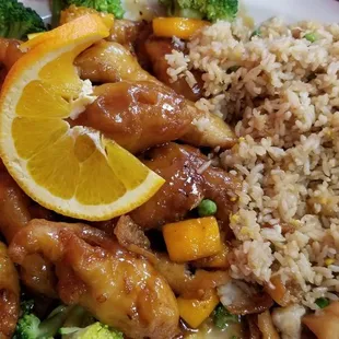 Orange chicken