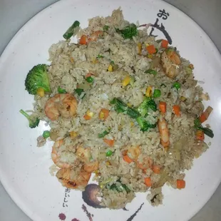 Shrimp fried rice