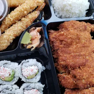 Katsu bento. Just get it