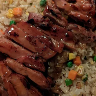 Chicken Teriyaki with Fried Rice