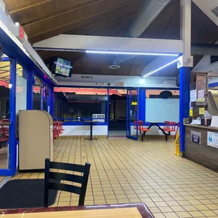 Inside