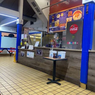 Inside