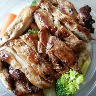 This is the # 1 meal that is served over a bowl of rice.