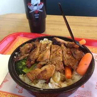 Teriyaki chicken bowl #1