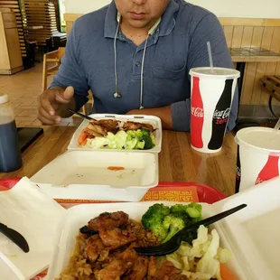 Teriyaki chicken bowm