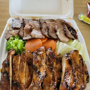 Double beef and chix $11.99 9/23