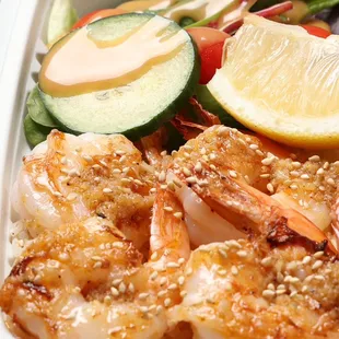 Cajun Shrimp Bento Box