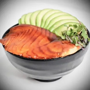 Atlantic Salmon with Avocado!!