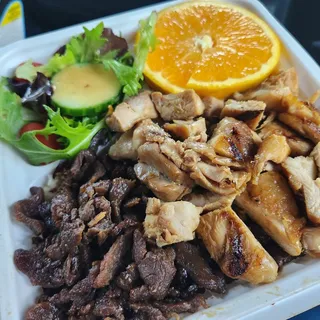 B. Ribeye & Chicken Bento Box