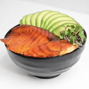 Fresh Atlantic Salmon Bowl Add Avocado!