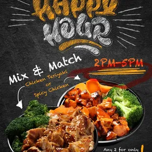 Happy Hour Special!! 2pm-5pm