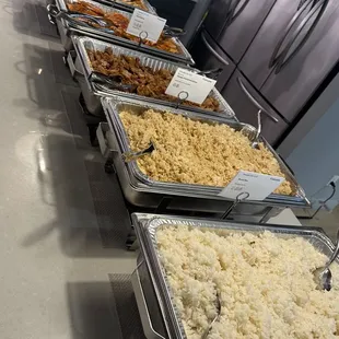 Lunch catering, office meeting