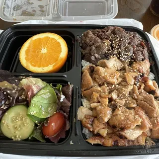 B. Steak & Chicken Bento Box
