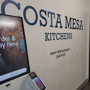 Order though the pad