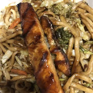 Teriyaki Salmon Plate