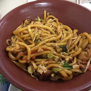 Slick Honey Chicken Noodle Bowl