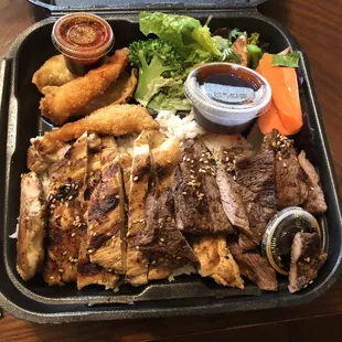 The entire order. Yum!
