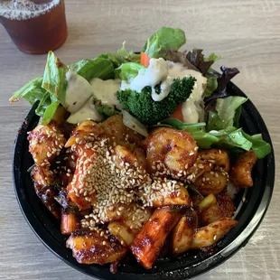 Hot and Spicy Seafood Don
