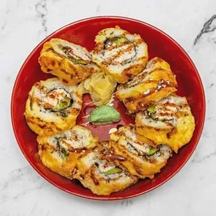 Deep Fried California Roll