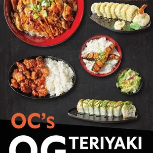 sashimi, sushi and sashimi, sushi, food