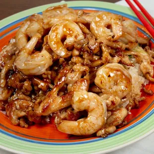 Teriyaki Chicken &amp; Shrimp