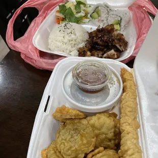 All this yummy food for under $12. You must try.