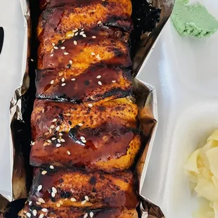 Baked Salmon Roll