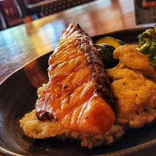 Teriyaki Salmon Bowl