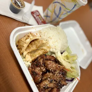 Spicy Thai Chicken Plate - Lunch Special