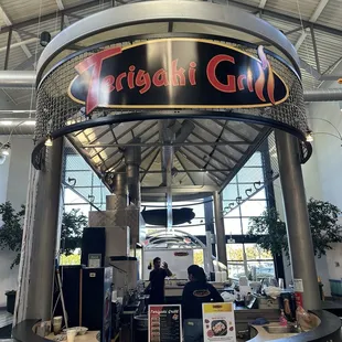 Grabbing some grub at Teriyaki Grill