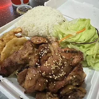 Honey Chicken Plate